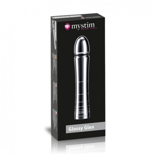 Фаллоимитатор для электростимуляции Glossy Glen Dildo - 14 см. - MyStim - купить с доставкой в Шахтах