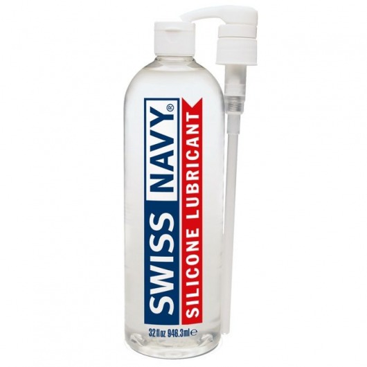 Лубрикант на силиконовой основе Swiss Navy Silicone Based Lube - 946,3 мл. - Swiss navy - купить с доставкой в Шахтах