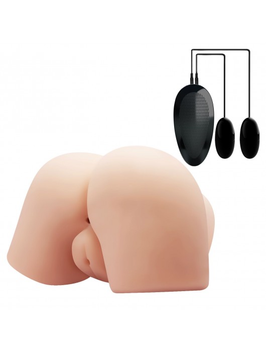 Вагина и попка с вибрацией CRAZY BULL - Baile - в Шахтах купить с доставкой