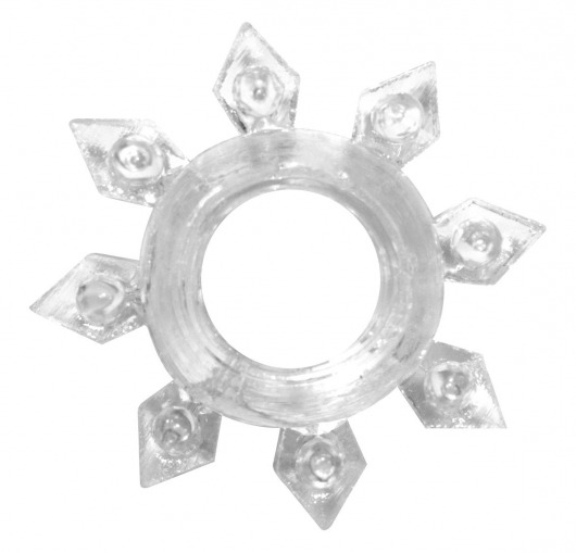 Прозрачное эрекционное кольцо Rings Gear - Lola Games - в Шахтах купить с доставкой