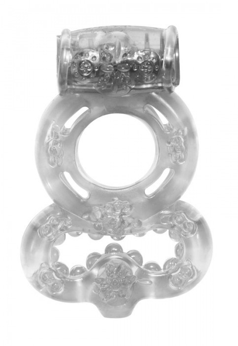 Прозрачное эрекционное кольцо Rings Treadle с подхватом - Lola Games - в Шахтах купить с доставкой