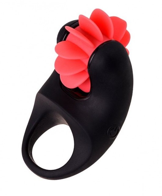 Чёрно-красное эрекционное виброкольцо Erotist - Erotist Adult Toys - в Шахтах купить с доставкой