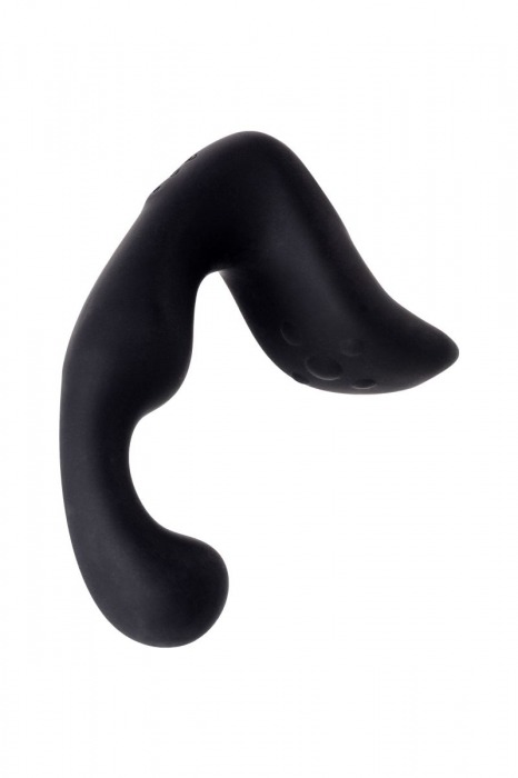 Чёрный изогнутый вибростимулятор простаты Erotist - Erotist Adult Toys - в Шахтах купить с доставкой