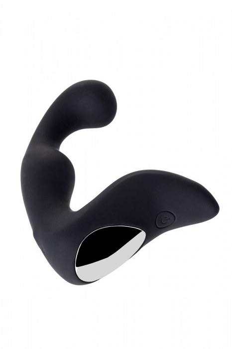 Чёрный изогнутый вибростимулятор простаты Erotist - Erotist Adult Toys - в Шахтах купить с доставкой