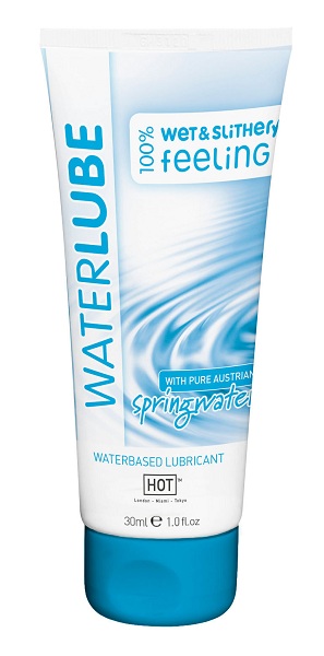 Гель-смазка на основе чистой родниковой воды WaterLube - 30 мл. - HOT - купить с доставкой в Шахтах