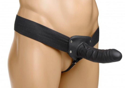 Полый страпон Erection Assist - 15,2 см. - XR Brands - купить с доставкой в Шахтах