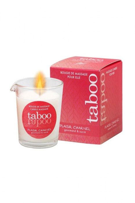 Массажное аромамасло с афродизиаками для женщин RUF Taboo Plaisir charnel - 60 гр. - RUF - купить с доставкой в Шахтах