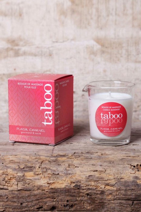 Массажное аромамасло с афродизиаками для женщин RUF Taboo Plaisir charnel - 60 гр. - RUF - купить с доставкой в Шахтах