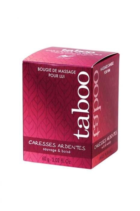 Массажное аромамасло с афродизиаками для мужчин RUF Сaresses ardentes - 60 гр. - RUF - купить с доставкой в Шахтах