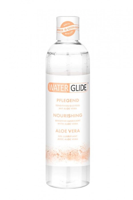 Лубрикант на водной основе с алоэ вера NOURISHING - 300 мл. - Waterglide - купить с доставкой в Шахтах
