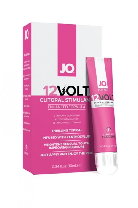 Возбуждающая сыворотка мощного действия JO Volt 12V - 10 мл. - System JO - купить с доставкой в Шахтах