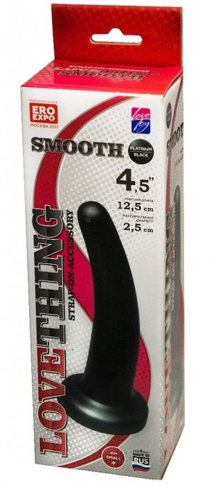 Анальная насадка Smooth - 12,5 см. - LOVETOY (А-Полимер) - купить с доставкой в Шахтах