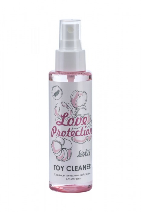 Гигиенический антисептический лосьон Toy cleaner - 110 мл. - Lola Games - купить с доставкой в Шахтах