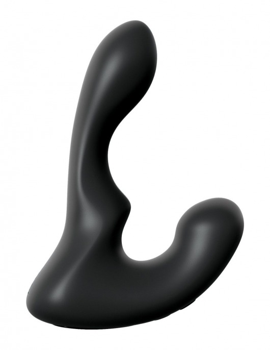 Черный анальный вибростимулятор P-Spot Milker - 14 см. - Pipedream - в Шахтах купить с доставкой