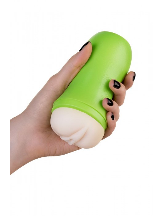 Мастурбатор-вагина A-Toys в зеленой колбе - A-toys - в Шахтах купить с доставкой