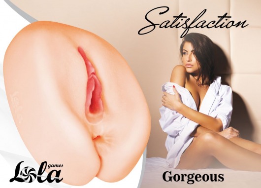 Мастурбатор с 2 тоннелями Satisfaction Gorgeous - Lola Games - в Шахтах купить с доставкой
