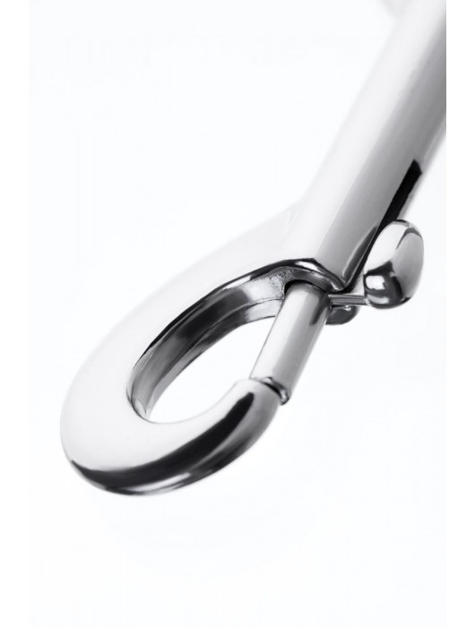 Серебристый двухсторонний карабин TOYFA Metal - ToyFa - купить с доставкой в Шахтах