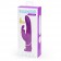 Лиловый вибратор-кролик Curve Rechargeable Rabbit Vibrator - 25,4 см. - Happy Rabbit купить в Шахтах с доставкой в Orgasmix.ru Лиловый вибратор-кролик Curve Rechargeable Rabbit Vibrator - 25,4 см. - Happy Rabbit