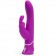 Лиловый вибратор-кролик Curve Rechargeable Rabbit Vibrator - 25,4 см. - Happy Rabbit купить в Шахтах с доставкой в Orgasmix.ru Лиловый вибратор-кролик Curve Rechargeable Rabbit Vibrator - 25,4 см. - Happy Rabbit
