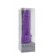 Фиолетовый вибратор с лепестками в основании PURRFECT SILICONE CLASSIC 7INCH PURPLE - 18 см. - Dream Toys