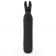 Черная вибропуля с ушками Rechargeable Rabbit Ears Bullet Vibrator - Happy Rabbit купить в Шахтах с доставкой в Orgasmix.ru Черная вибропуля с ушками Rechargeable Rabbit Ears Bullet Vibrator - Happy Rabbit