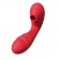 Красный вибратор с вакуумной стимуляцией и нагревом Tara - BeYourLover купить в Шахтах с доставкой в Orgasmix.ru Красный вибратор с вакуумной стимуляцией и нагревом Tara - BeYourLover